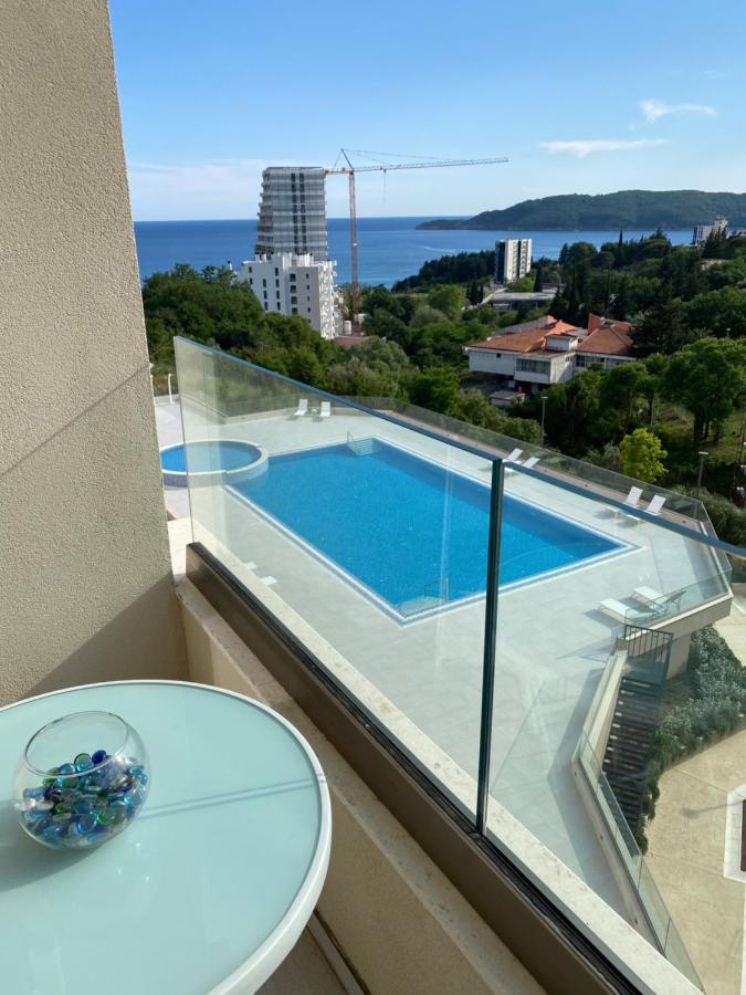 Comfort Studio With Sea View And Swimming Pool Bečići Esterno foto