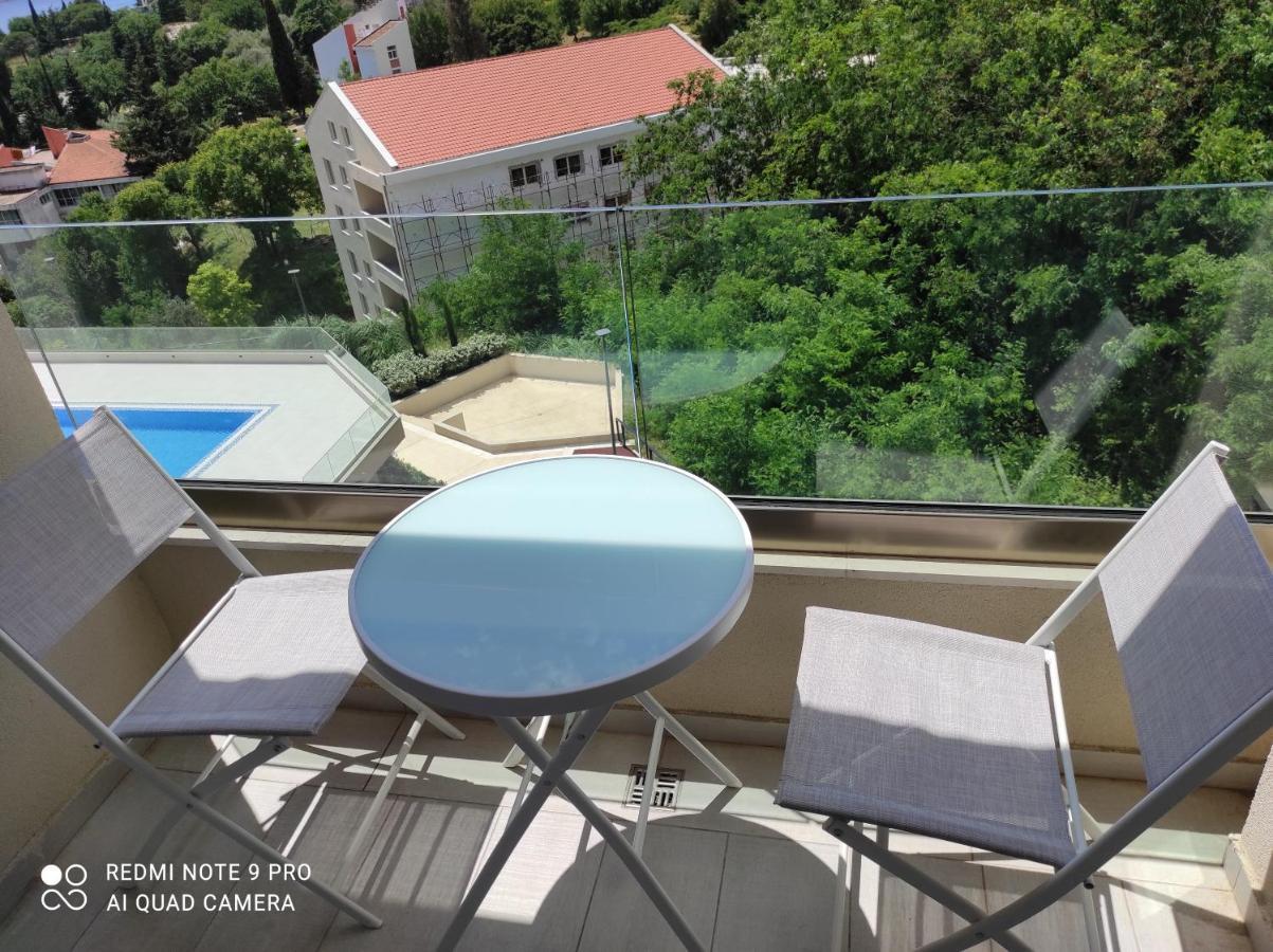 Comfort Studio With Sea View And Swimming Pool Bečići Esterno foto