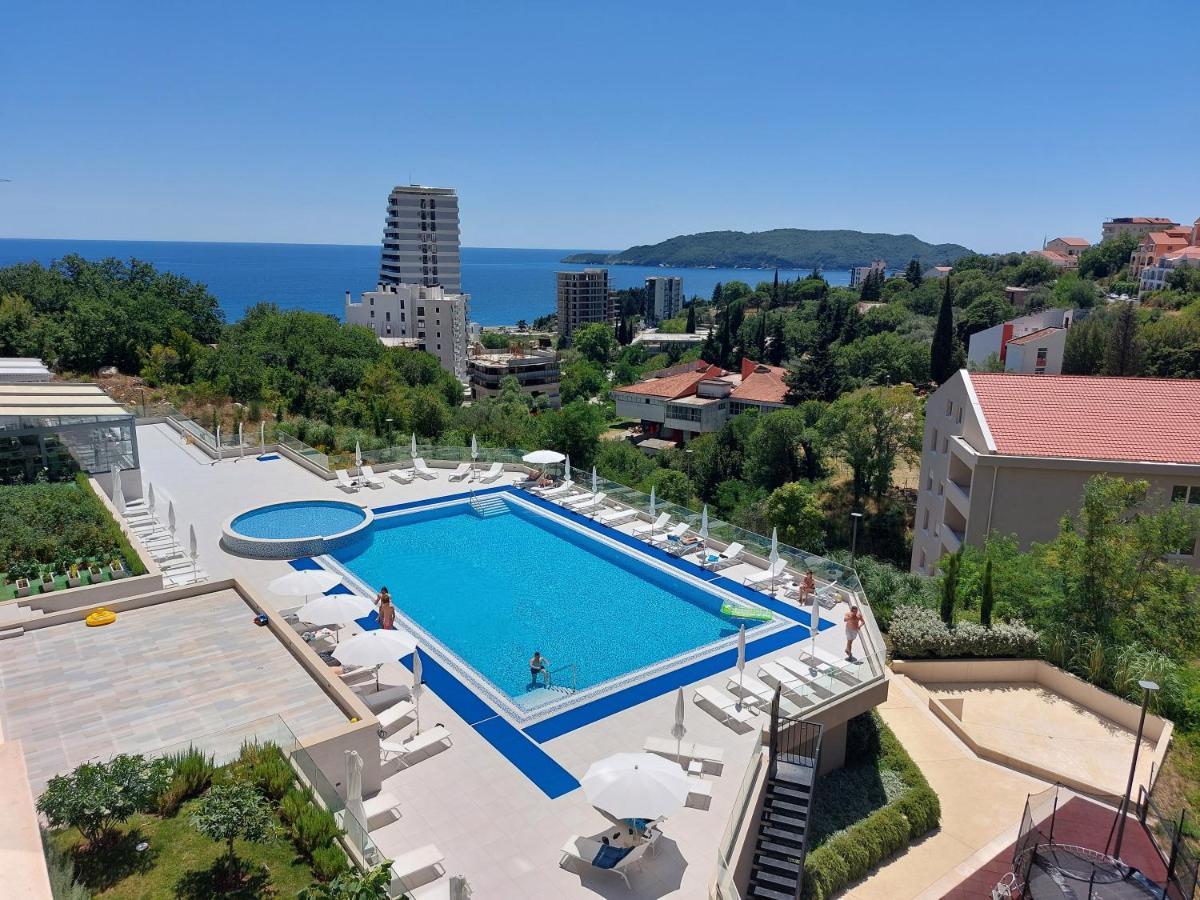 Comfort Studio With Sea View And Swimming Pool Bečići Esterno foto